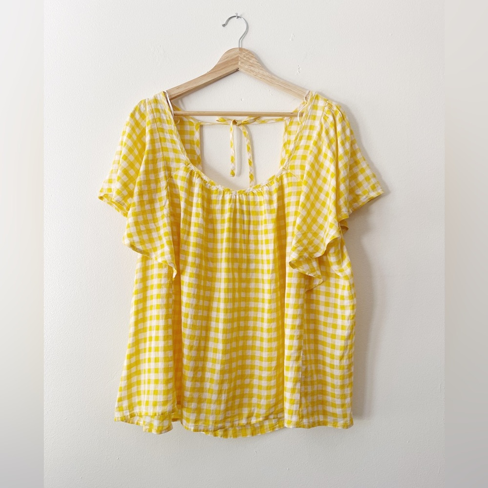 Old navy gingham top